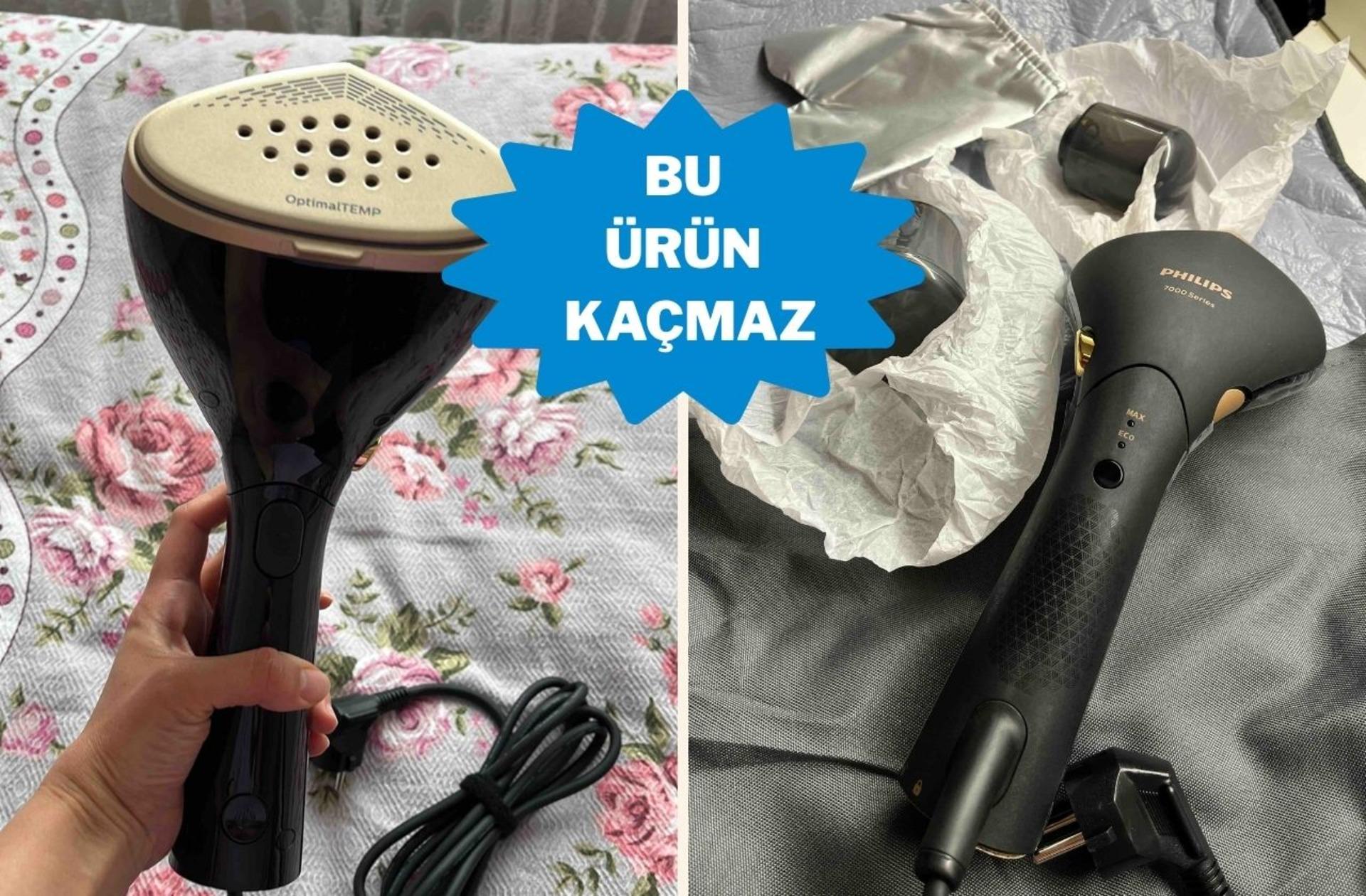 Ütü yaparken zaman kazandıran Philips buharlı düzleştirici indirimde!