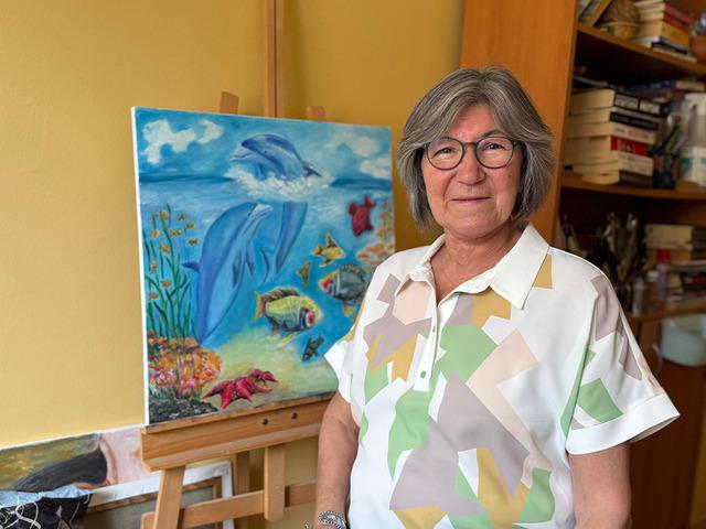 Kanseri sanatla yendi: 8 ay sonra iyileşti...