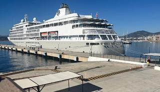 Bodrum'da kruvaziyer turizmi devam ediyor