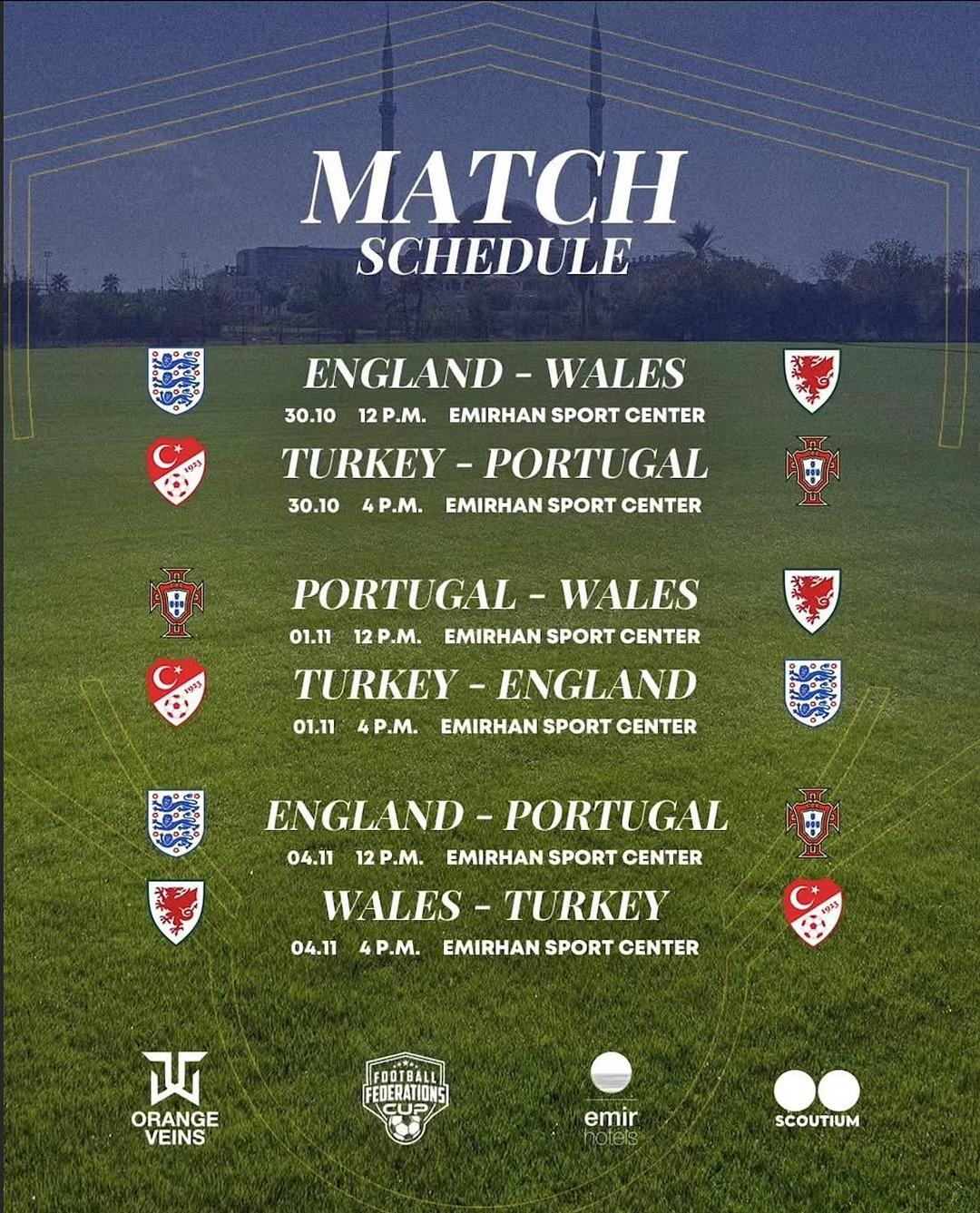 Geleceğin yıldızları Antalya da! Football Federations Cup U16 yine Türkiye de 3