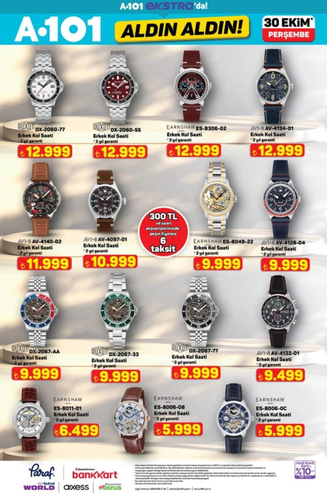 A101 e outdoor kıyafetler, marka parfümler ve mobilya geliyor! Tüm sayfalarıyla 30 Ekim A101 Aldın Aldın Kataloğu 23