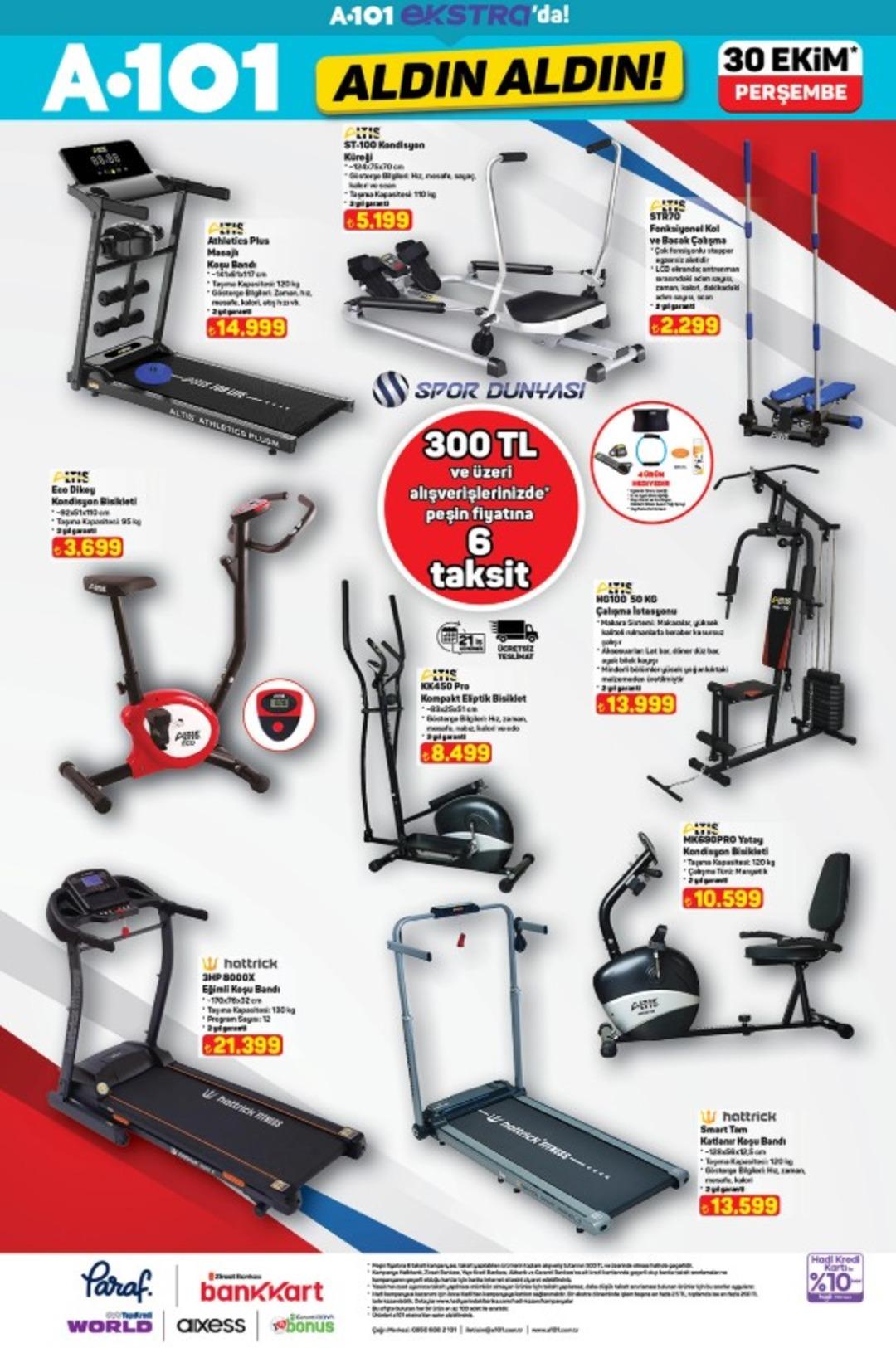 A101 e outdoor kıyafetler, marka parfümler ve mobilya geliyor! Tüm sayfalarıyla 30 Ekim A101 Aldın Aldın Kataloğu 24