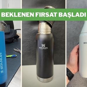 Kamptan ofise her ortamda güvenle kullanabileceğiniz Stanley termoslarda Gülümseten Kasım indirimi başladı!