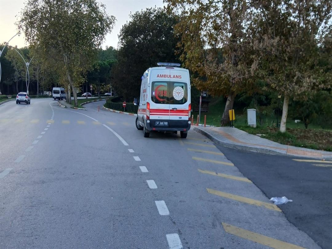 Ambulansın çarptığı üniversite öğrencisi hayatını kaybetti 2
