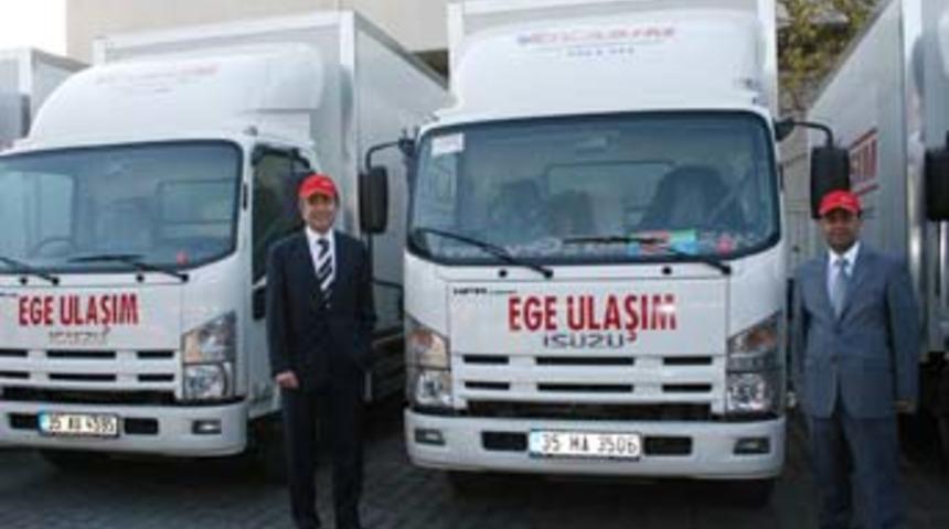Anadolu Isuzu'dan İzmir'e 24 adet kamyon