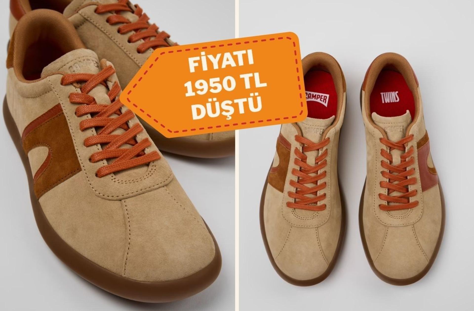 Ayak sağlığınızı önemseyen Camper spor ayakkabı Gülümseten Kasım indirimiyle sizleri bekliyor