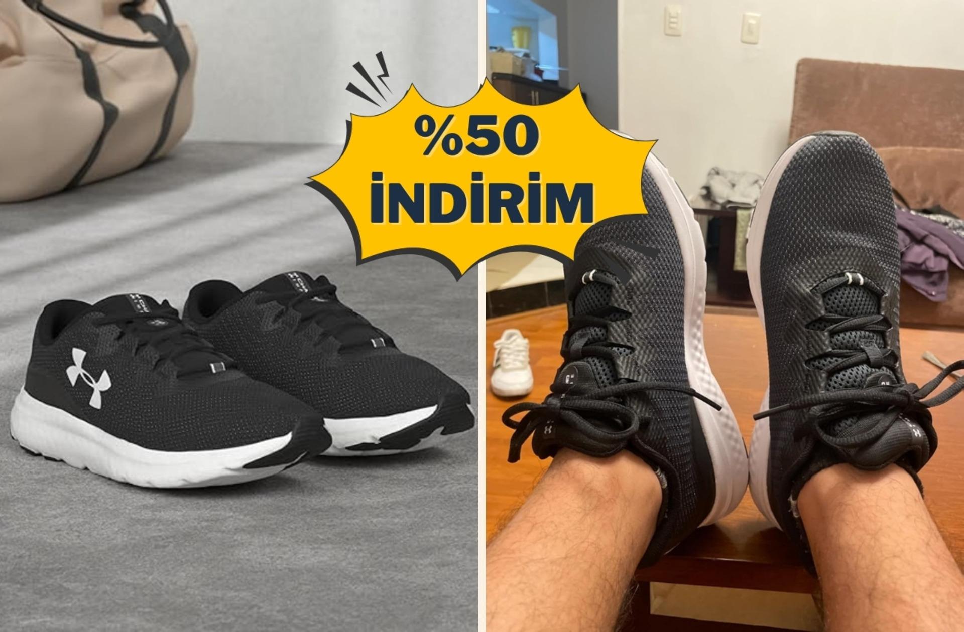 Gün boyu konfor ve hafiflik arayanlara: Gülümseten Kasım'a özel Under Armour ayakkabının fiyatı düştü!