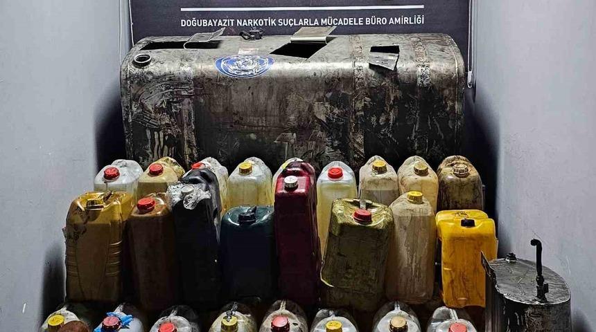 Ağrı’da tırlarda 761 kilo metamfetamin ele geçirildi