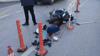 Samsun'da motosiklet sürücüsünün hayatını kaybettiği feci kaza: Ambulansın şoförü tutuklandı!