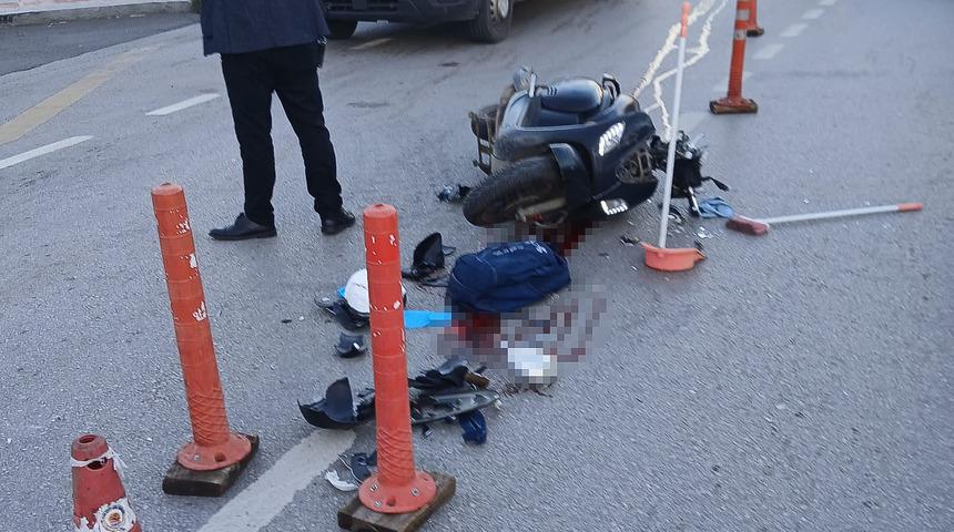 Samsun'da motosiklet sürücüsünün hayatını kaybettiği feci kaza: Ambulansın şoförü tutuklandı!