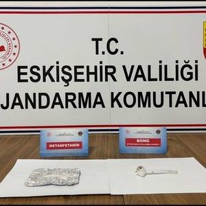 İstanbul’dan Eskişehir’e getirilen 11 gram metamfetamin ele geçirildi