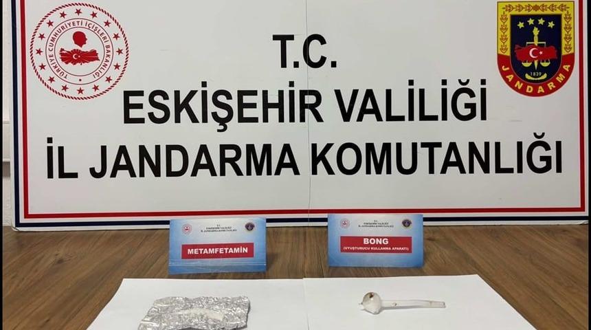 İstanbul’dan Eskişehir’e getirilen 11 gram metamfetamin ele geçirildi