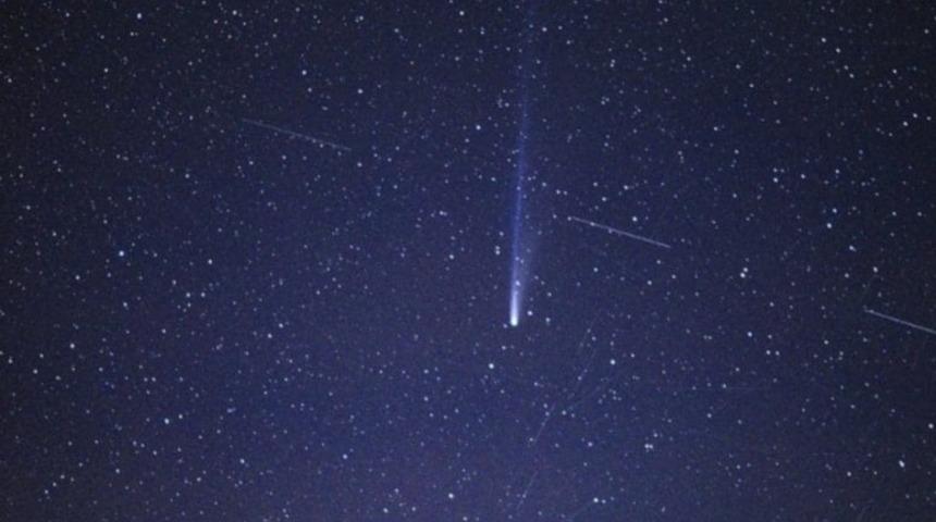 Bitlis'te kuyruklu yıldız 'Lemmon'u görüntüledi