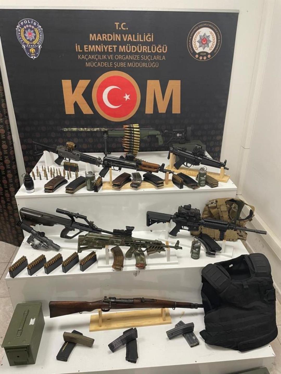 Mardin’de silah kaçakçılığı operasyonu 1