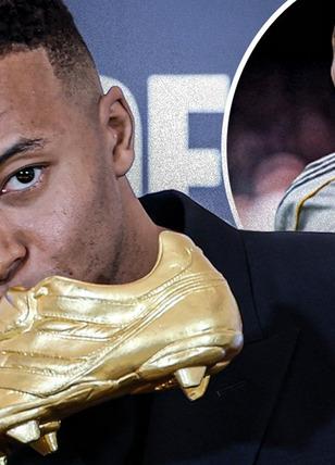 Mbappe, 'Avrupa Altın Ayakkabı' ödülünü aldı! "Seninle gurur duyuyorum"
