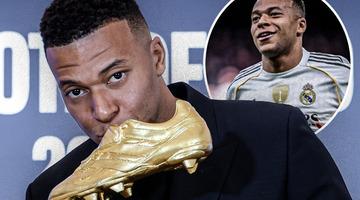 Mbappe, 'Avrupa Altın Ayakkabı' ödülünü aldı! "Seninle gurur duyuyorum"