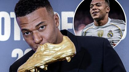 Mbappe, 'Avrupa Altın Ayakkabı' ödülünü aldı! "Seninle gurur duyuyorum"