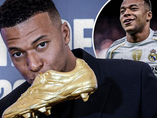 Mbappe, 'Avrupa Altın Ayakkabı' ödülünü aldı! "Seninle gurur duyuyorum"