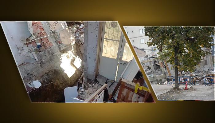 Gebze'de yıkılan binada 4 kişi yaşamını yitirmişti! Yan bina sakini olay anını anlattı: "Deprem oldu sandım..."