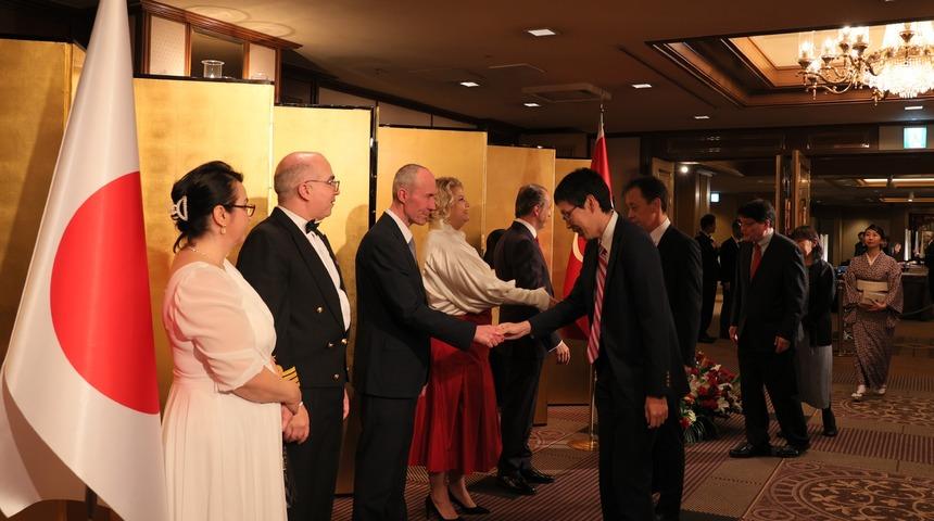 Japonya’da 29 Ekim Cumhuriyet Bayramı resepsiyonu