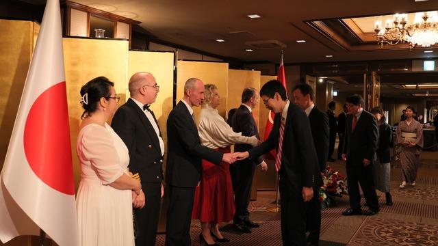 Japonya’da 29 Ekim Cumhuriyet Bayramı resepsiyonu