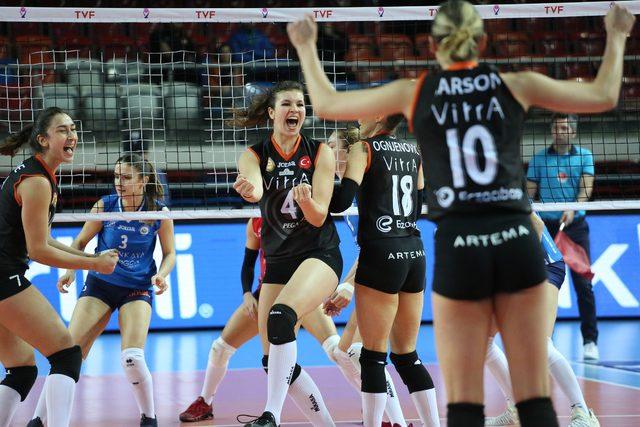 Eczacıbaşı VitrA, Sultanlar Ligi nde yarı finale y&uuml;kseldi 2