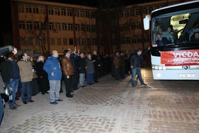 ’Vicdan Konvoyu’na Kütahya’dan destek