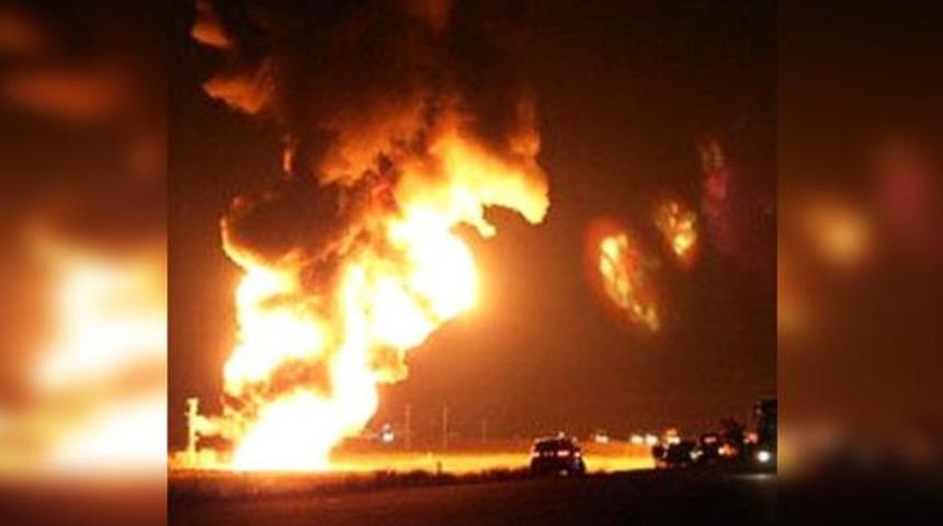 İran'da patlama! Tugay tahliye edildi