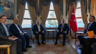 Dışişleri Bakanı Hakan Fidan, Hamas Heyeti ile görüştü