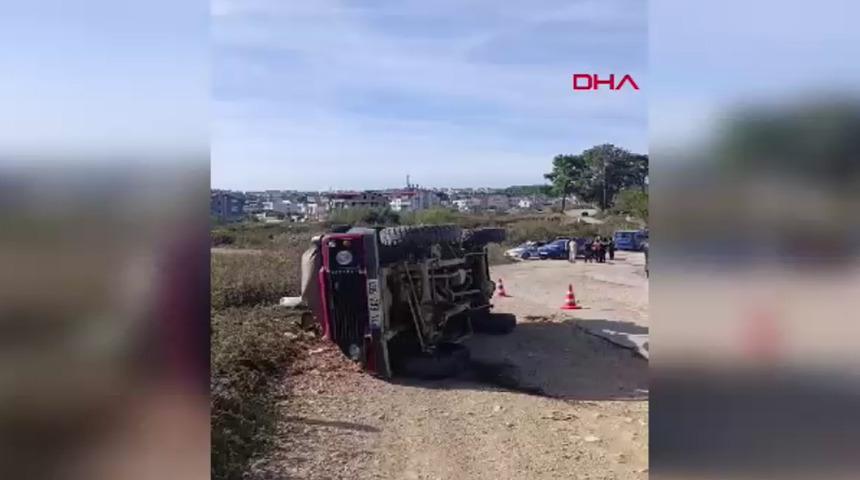 Yer: Antalya! Safari aracı devrildi: 9 turist yaralandı