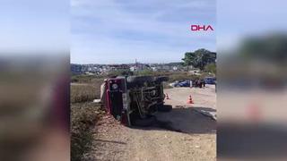 Yer: Antalya! Safari aracı devrildi: 9 turist yaralandı