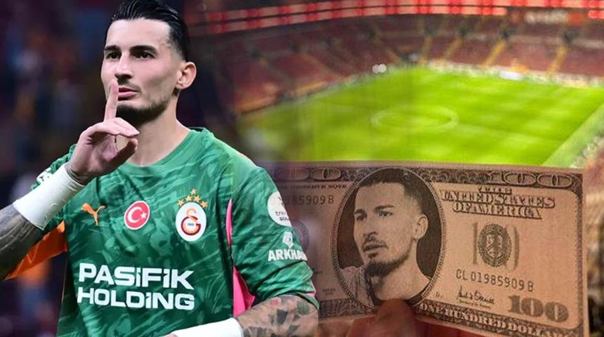 Trabzonspor taraftarından Uğurcan Çakır'a 'dolar' tepkisi! Galatasaraylılar sahip çıktı...