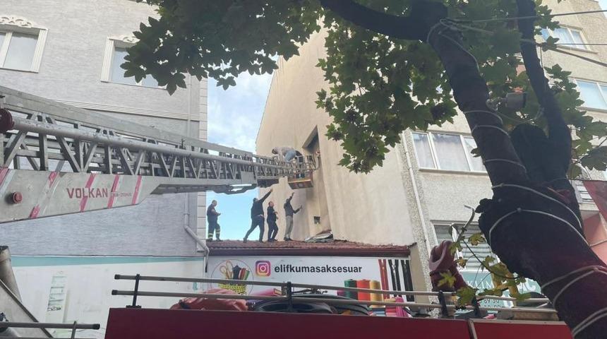 Olayın adresi Bilecik: Polisten kaçtı, baca boşluğuna sıkışınca yardımına ekipler koştu