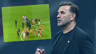 Okan Buruk'tan maçın hakemine olay tepki! Orta sahaya kadar yanına gitti ve...