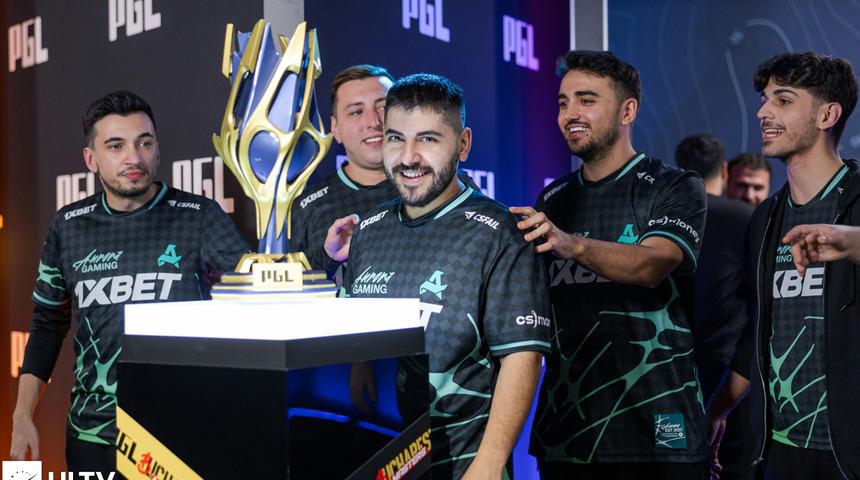 Sizinle gurur duyuyoruz! Aurora Gaming CS2 takımı, PGL Masters Bükreş'te şampiyon oldu