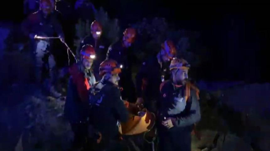 Kayıp olarak aranan Miraç uçurum dibinde ölü bulundu