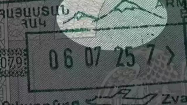 Ermenistan'da pasaport damgalarındaki Ağrı Dağı sembolü kaldırıldı