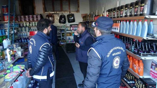 Erzurum polisinden göçmen operasyonu 1