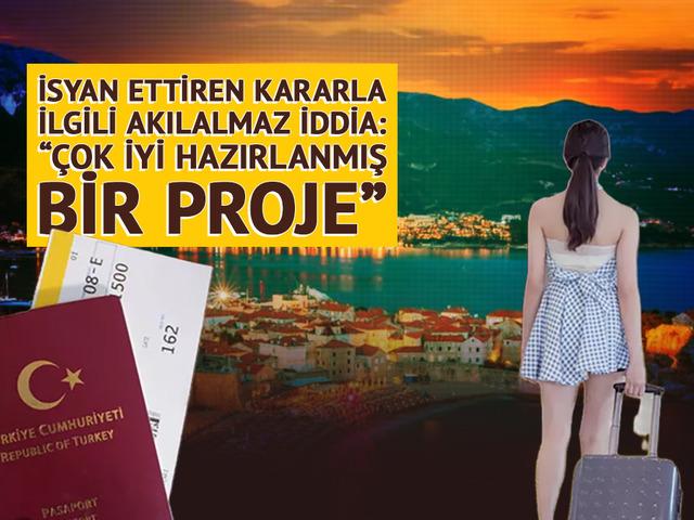 Olan Türk vatandaşlarına oldu! Vizesiz seyahati iptal eden Karadağ'daki olay hakkında sarsıcı iddia: "Çok iyi hazırlanan bir proje"