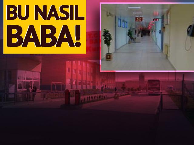 4 yaşındaki kızını cezaevinde dövüp duvara fırlattı