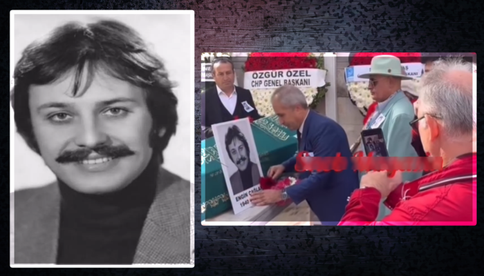 Engin Çağlar'ın cenazesinde tepki çeken anlar! Tabutla fotoğraf çekme yarışı