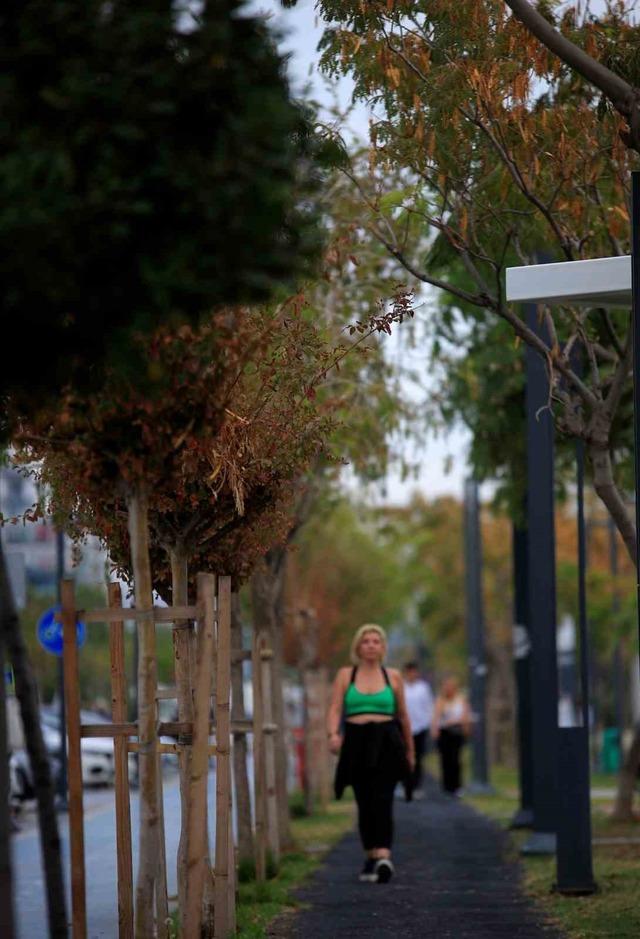 Antalya’da kasım ayında denize girmenin keyfini çıkardılar 12
