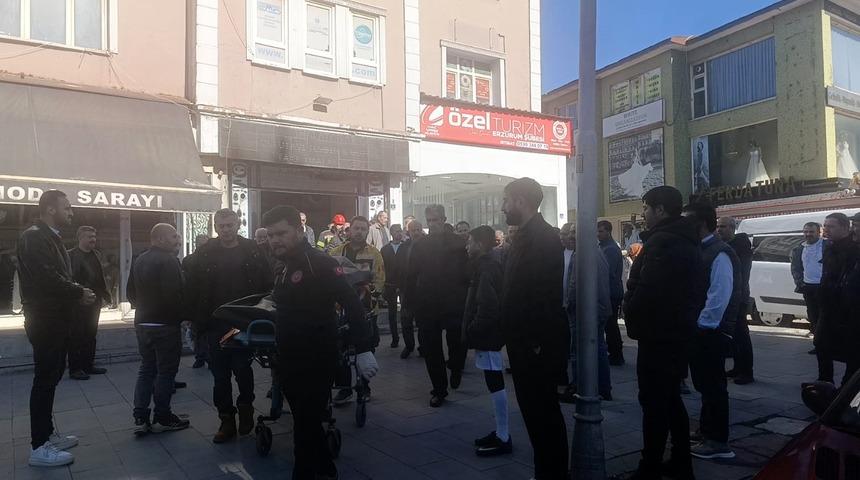 Erzurum’da iş hanında bekçi ölü bulundu