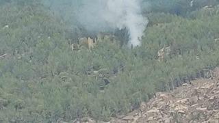 Kavaklıdere’deki orman yangını kontrol altına alındı