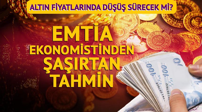 Altın fiyatlarında düşüş sürecek mi? O tarihi işaret etti