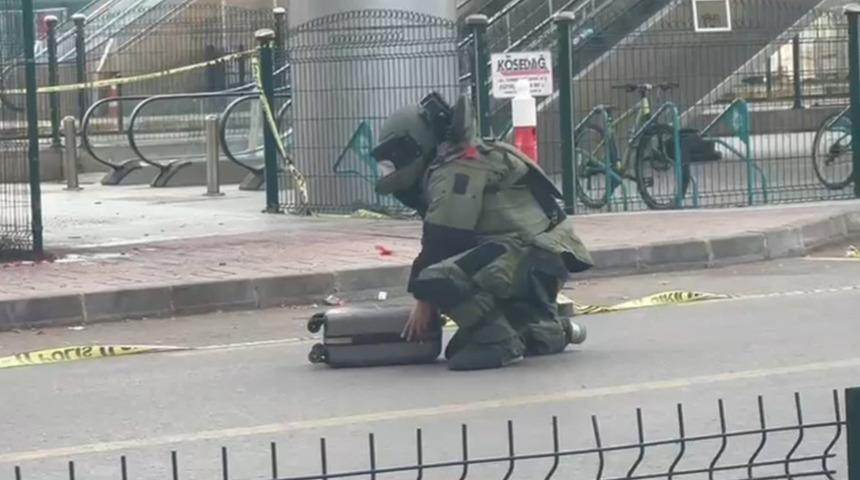 Sakarya'da şüpheli çanta paniği