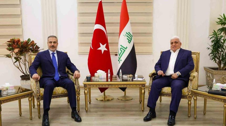 Bakan Fidan, Haşdi Şabi Komisyonu Başkanı Feyyad ile görüştü