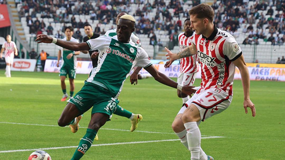 Samsunspor un bileği bükülmüyor! Konyaspor u da 3 golle geçtiler 1