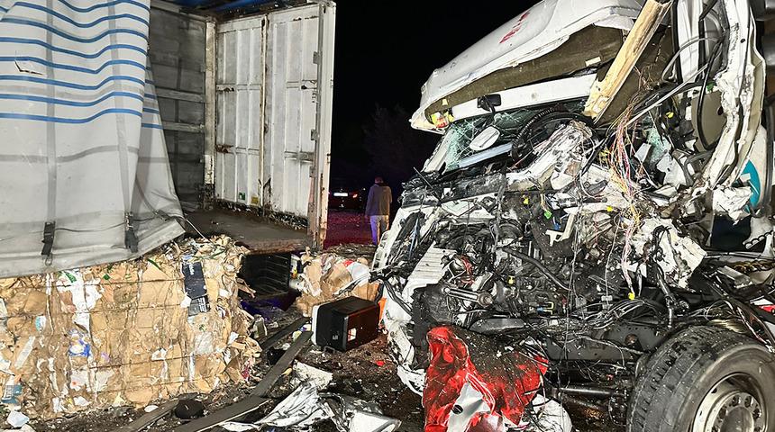 Edirne'de zincirleme kaza! 1 ölü, 2 yaralı