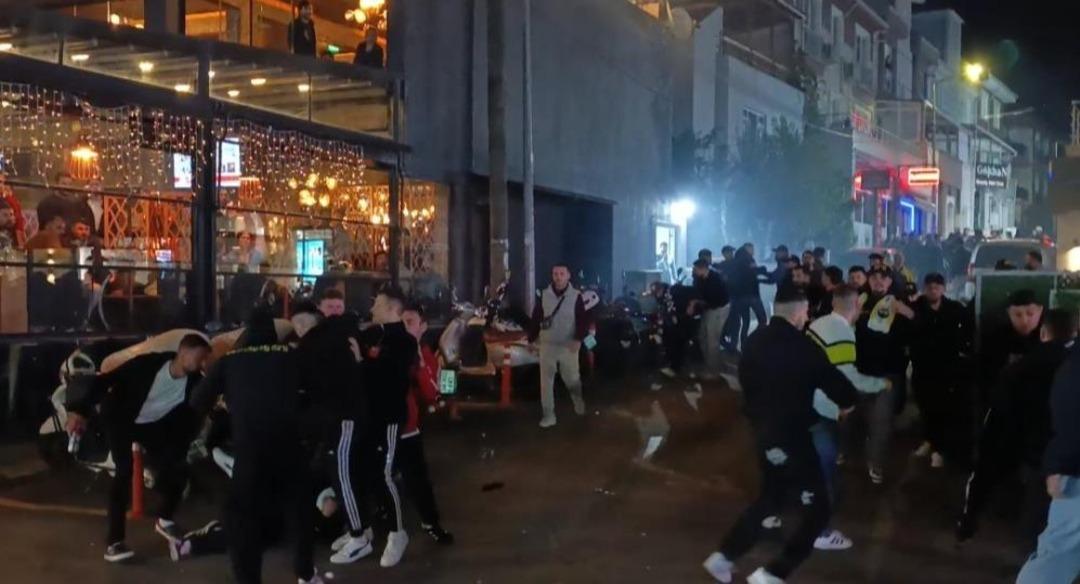 Tekirdağ da derbi kavgası! Ortalık savaş alanına döndü 1